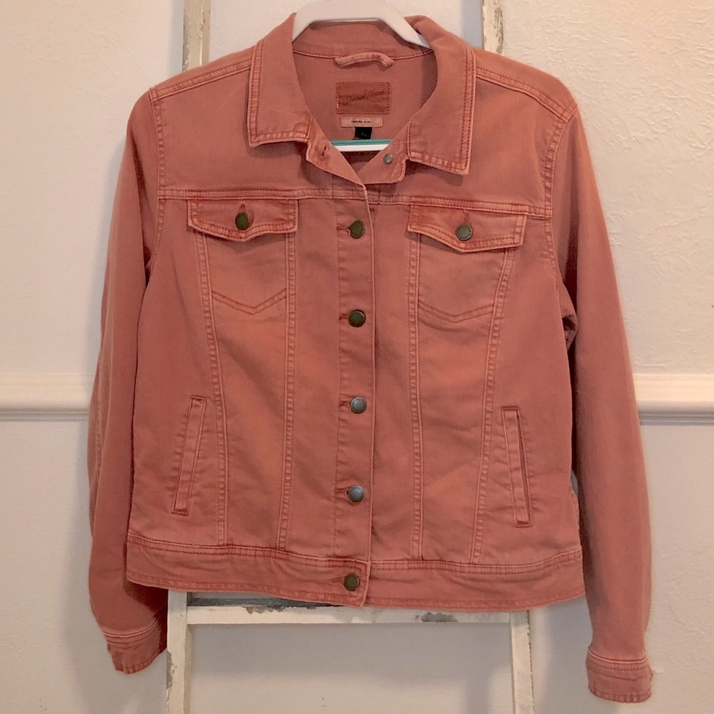Universal Threads Pink Denim Jacket